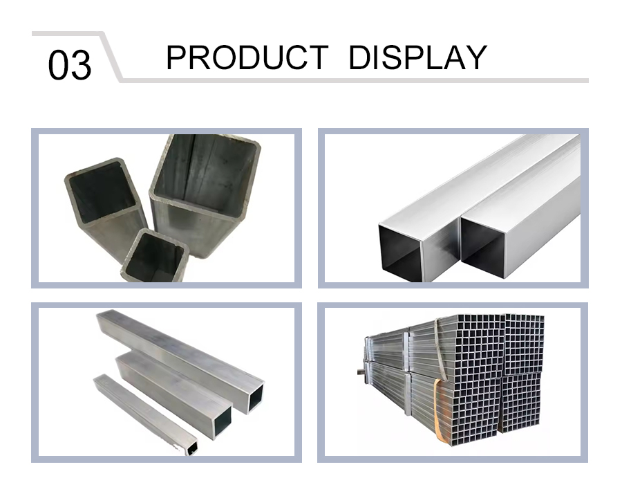 Casting Aluminum Alloy Square Tube