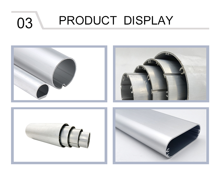 Casting Aluminum Alloy Shaped Tube