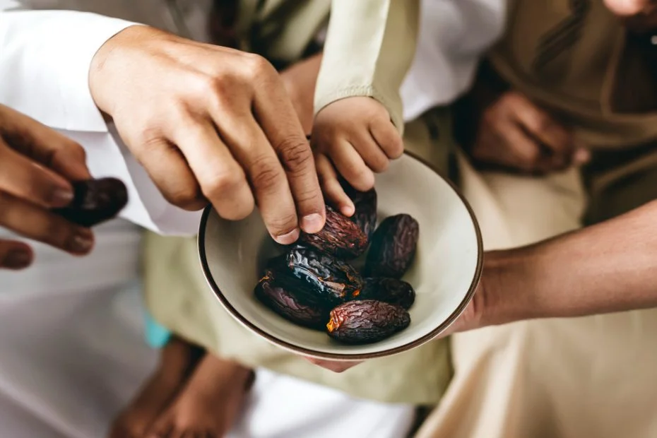 Iftar meal spread