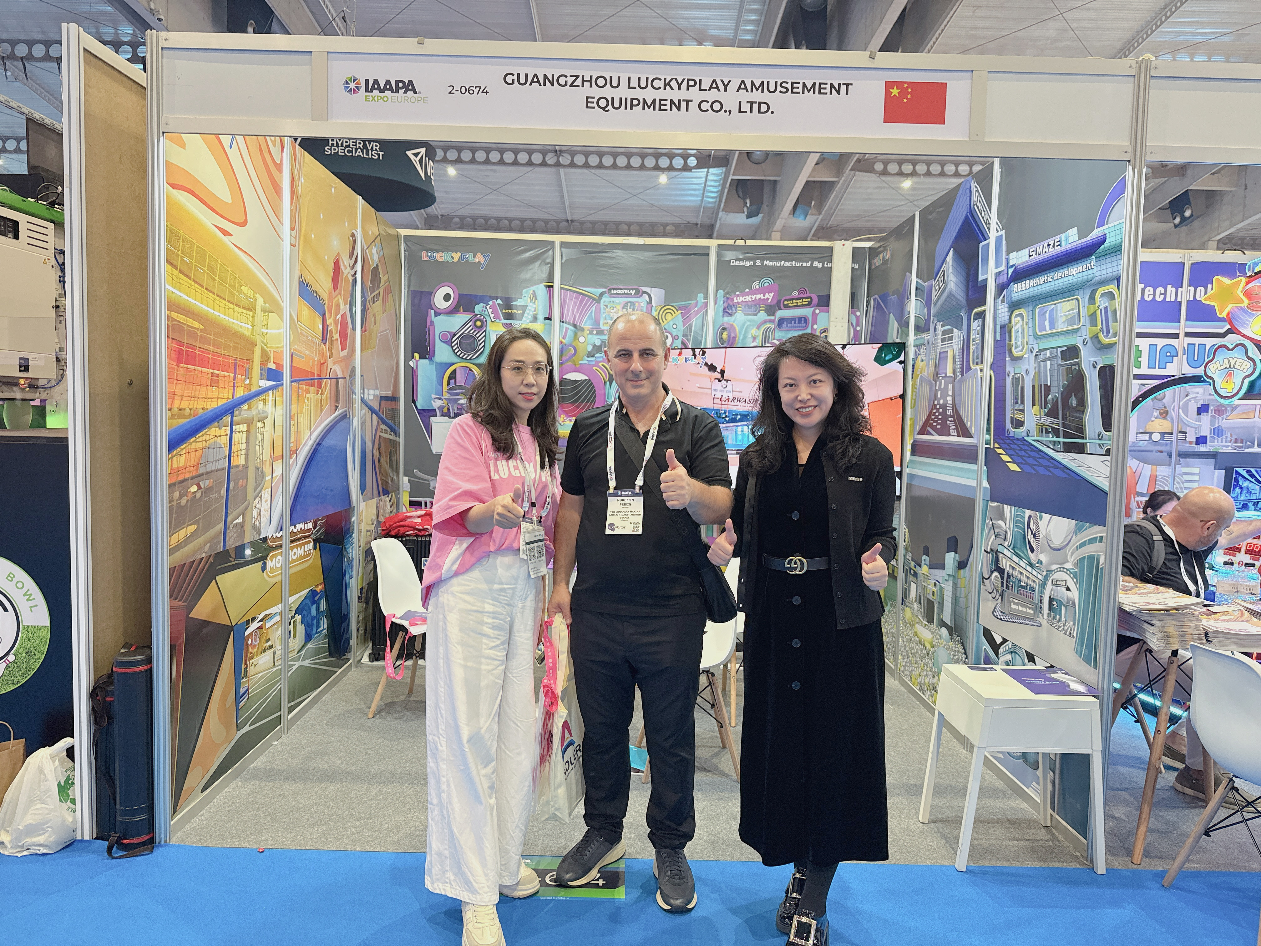 Photos from IAAPA Expo Europe 2025