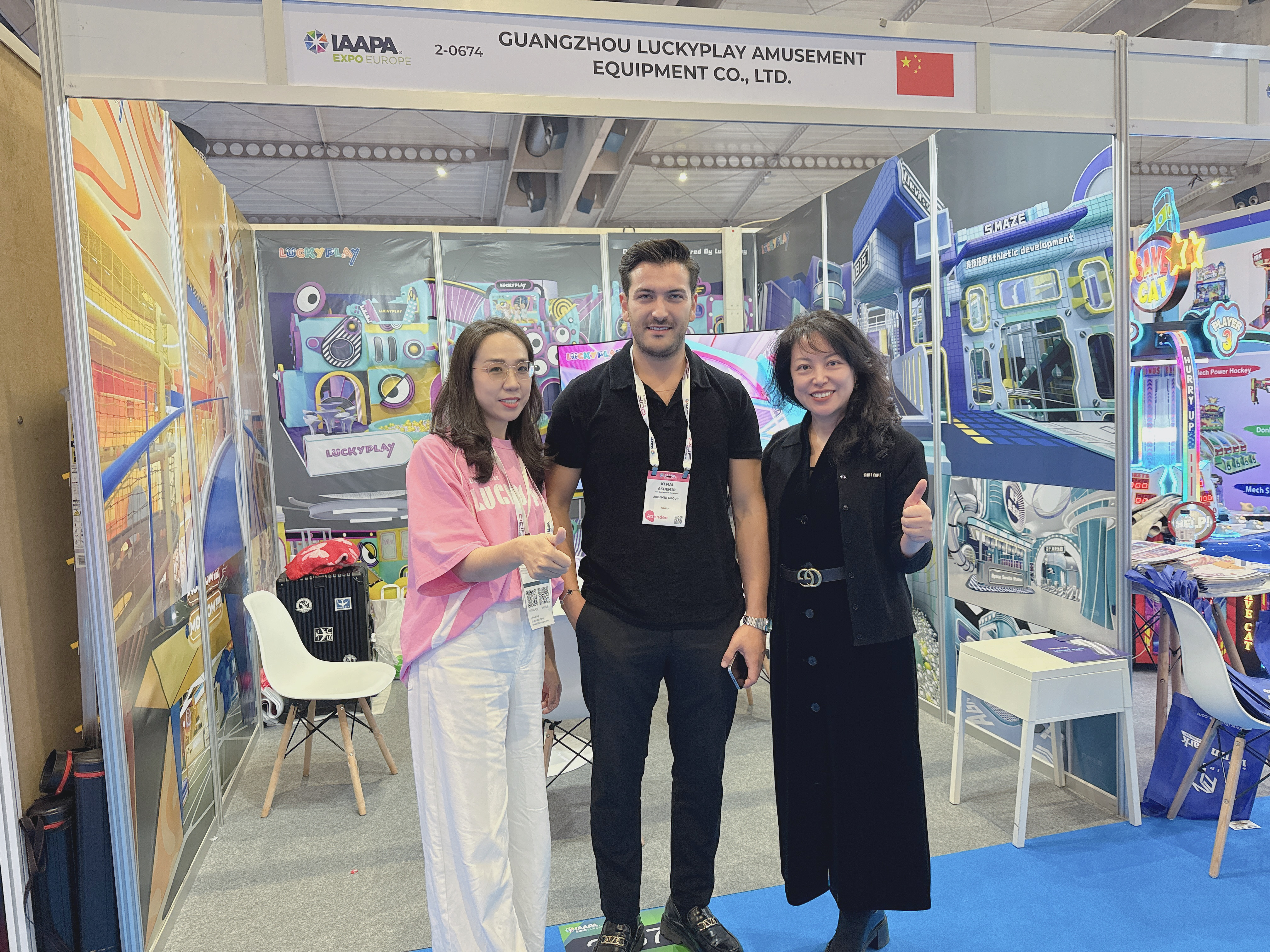 Photos from IAAPA Expo Europe 2025