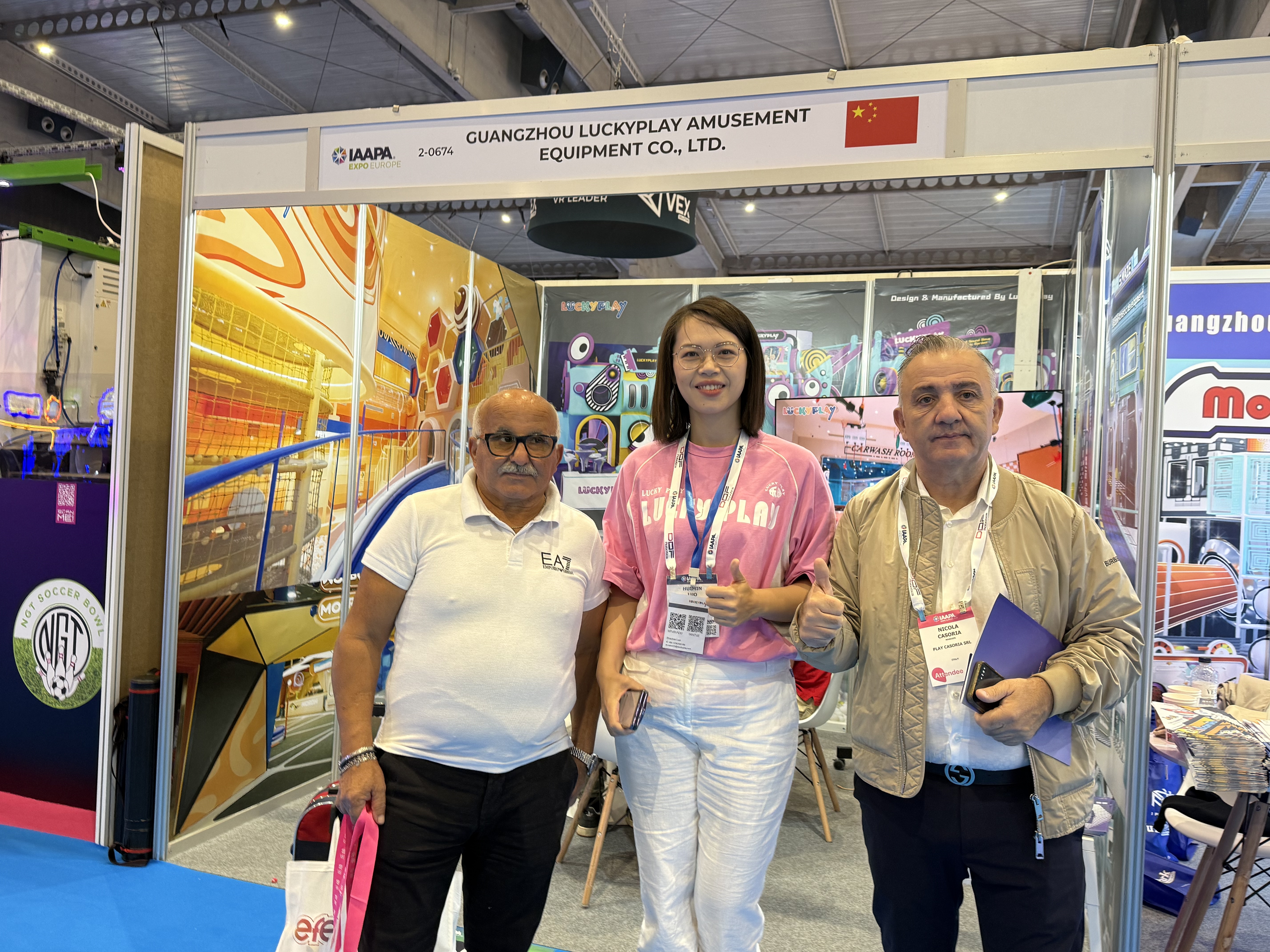 Photos from IAAPA Expo Europe 2025