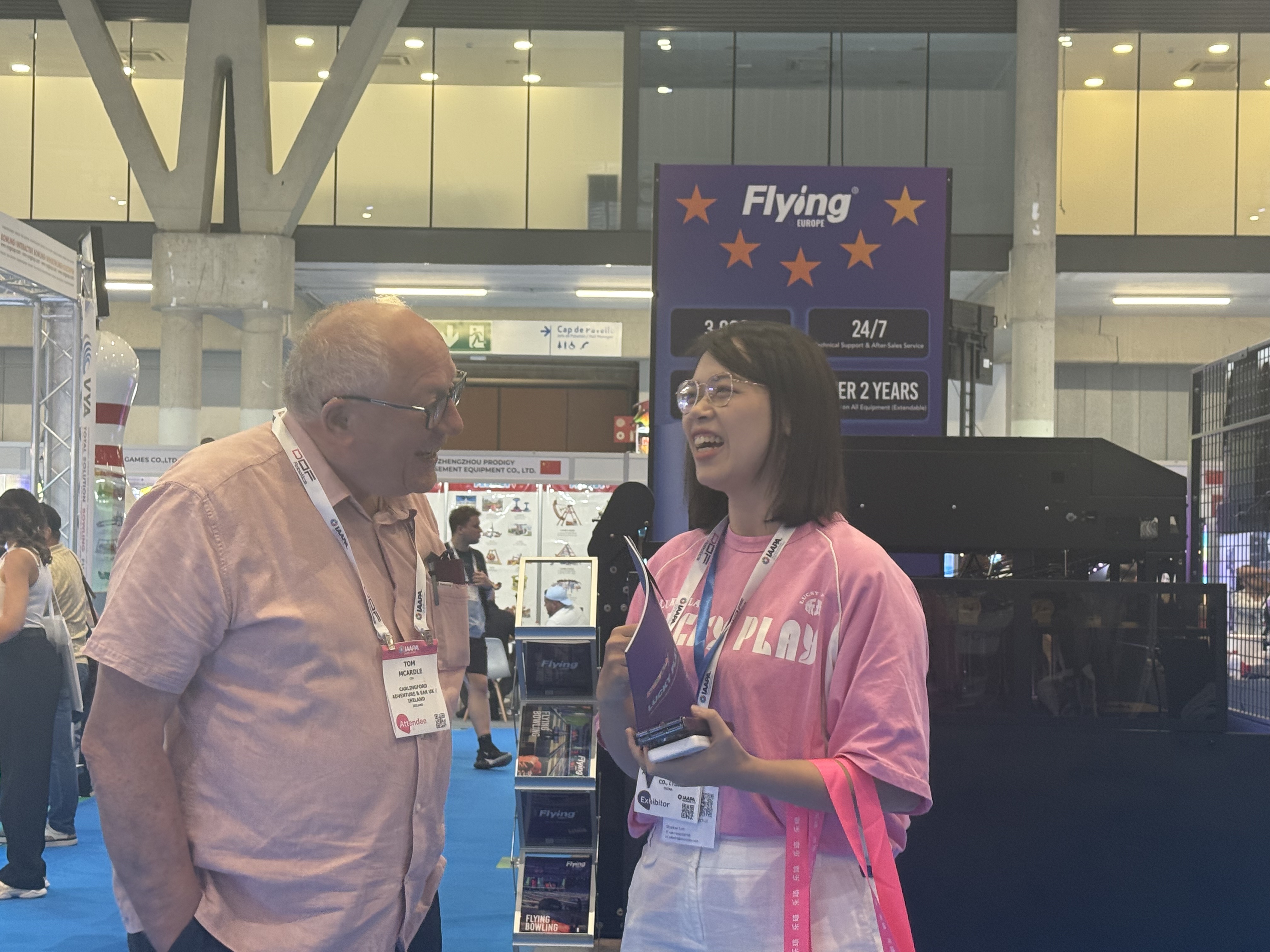 Photos from IAAPA Expo Europe 2025