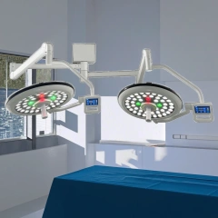 Electric LED Surgical Lamp Medical Examination Light Double Arms Operating Room Lamp for Hospital,Fatali Medical equipment