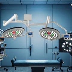 Electric LED Surgical Lamp Medical Examination Light Double Arms Operating Room Lamp for Hospital,Fatali Medical equipment
