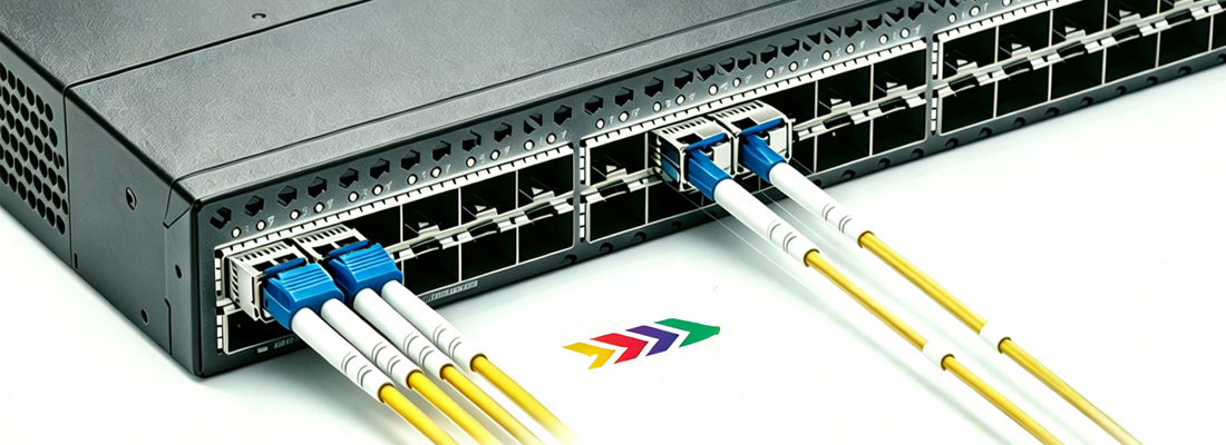 Single-fiber BiDi SFP28 module saving cabling cost for industrial network bulk purchase