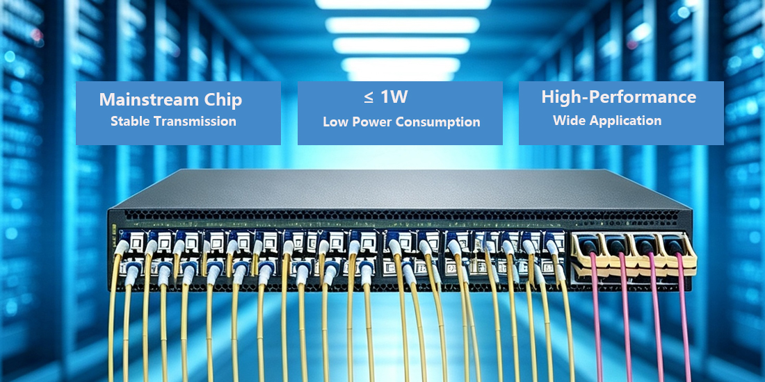 100BASE‑BX‑U BiDi SFP Transceiver,Tx1310 Rx1550 20km LC SMF