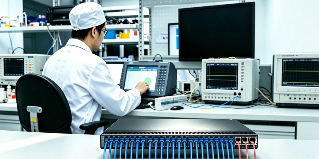 000BASE-T SFP transceiver with comprehensive quality management and multi-stage inspection for reliable performance