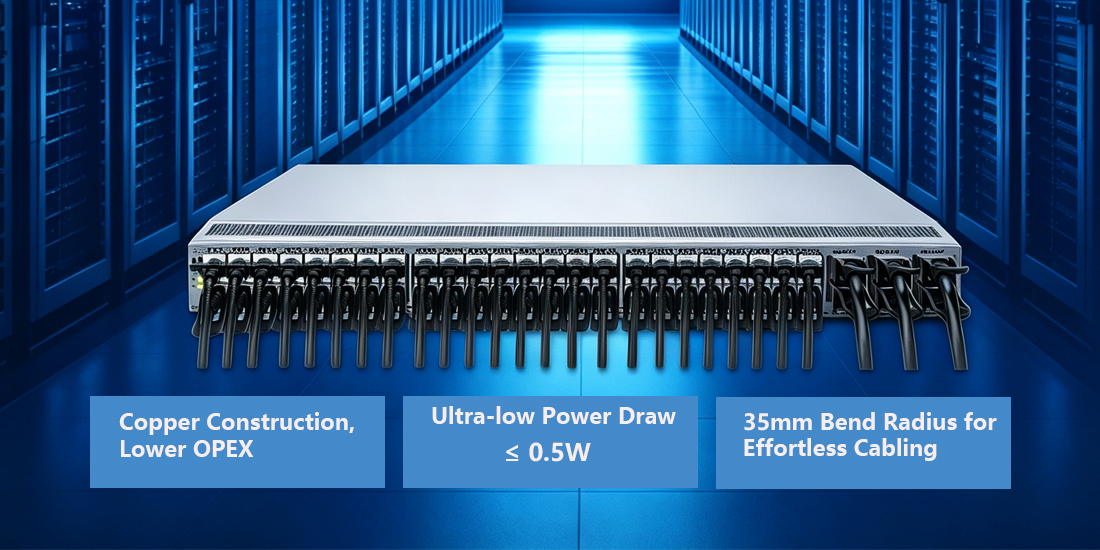 QSFP+ form factor 40g qsfp+ dac cable with low power consumption