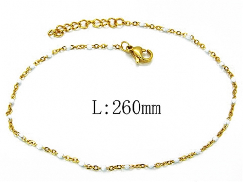Wholesale Stainless Steel Jewelry | Anklet | HY70B0510JQ | Bulk Wholesale Stainless Steel Jewelry | Anklet | HY70B0510JQ | Bulk