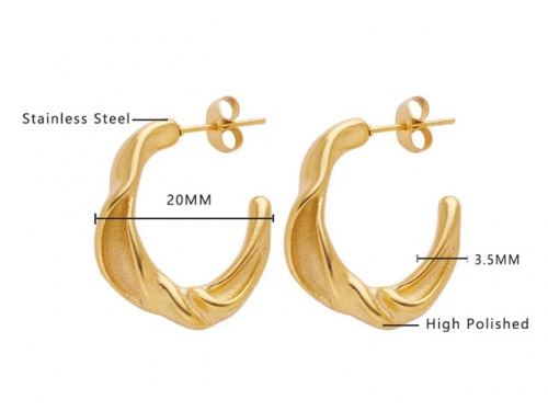 Wholesale Stainless Steel Jewelry - Stainless Steel Earrings - HY0076E0081 Wholesale Stainless Steel Jewelry - Stainless Steel Earrings - HY0076E0081