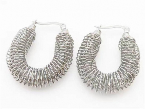 Wholesale Stainless Steel Jewelry - Stainless Steel Earrings - HY0151E0604 Wholesale Stainless Steel Jewelry - Stainless Steel Earrings - HY0151E0604