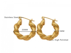 Wholesale Stainless Steel Jewelry - Stainless Steel Earrings - HY0076E0028