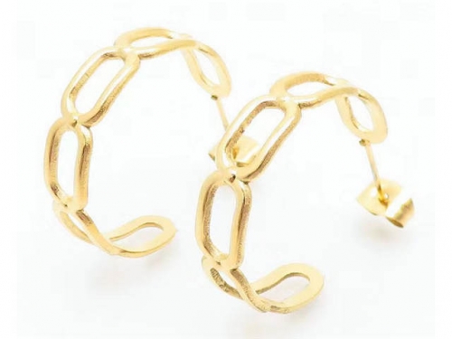 Wholesale Stainless Steel Jewelry - Stainless Steel Earrings - HY0151E0663 Wholesale Stainless Steel Jewelry - Stainless Steel Earrings - HY0151E0663