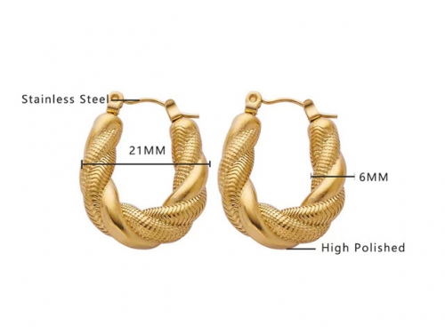 Wholesale Stainless Steel Jewelry - Stainless Steel Earrings - HY0076E0004 Wholesale Stainless Steel Jewelry - Stainless Steel Earrings - HY0076E0004