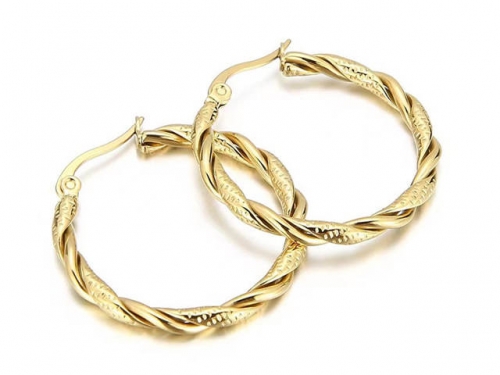 Wholesale Stainless Steel Jewelry - Stainless Steel Earrings - HY0151E0755 Wholesale Stainless Steel Jewelry - Stainless Steel Earrings - HY0151E0755