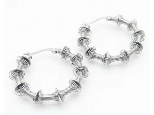 Wholesale Stainless Steel Jewelry - Stainless Steel Earrings - HY0151E0628 Wholesale Stainless Steel Jewelry - Stainless Steel Earrings - HY0151E0628