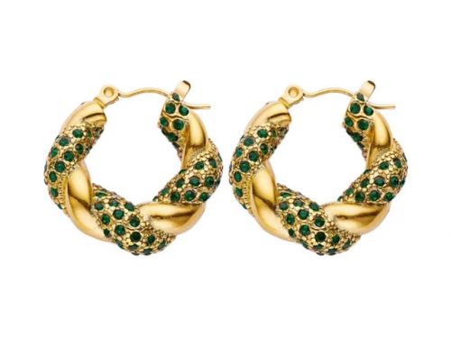 Wholesale Stainless Steel Jewelry - Stainless Steel Earrings - HY0076E0146 Wholesale Stainless Steel Jewelry - Stainless Steel Earrings - HY0076E0146