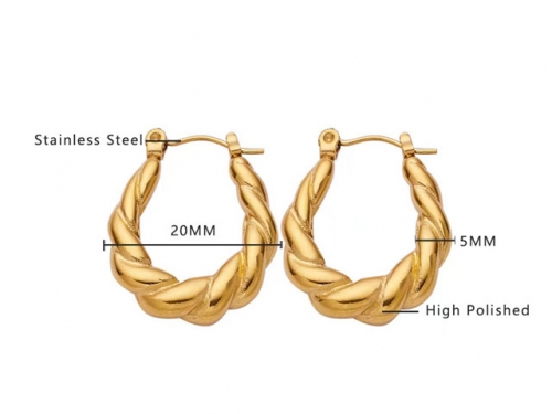 Wholesale Stainless Steel Jewelry - Stainless Steel Earrings - HY0076E0029 Wholesale Stainless Steel Jewelry - Stainless Steel Earrings - HY0076E0029