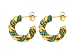 Wholesale Stainless Steel Jewelry - Stainless Steel Earrings - HY0076E0061