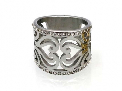Wholesale Stainless Steel Jewelry - Stainless Steel Rings - HY0041R0019 Wholesale Stainless Steel Jewelry - Stainless Steel Rings - HY0041R0019