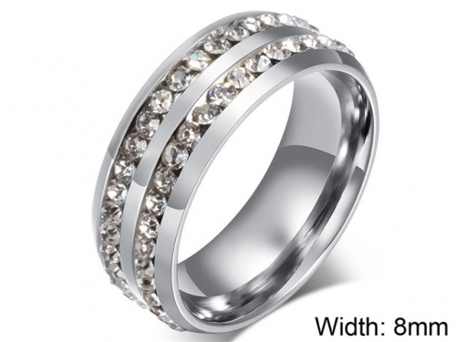 Wholesale Stainless Steel Jewelry - Stainless Steel Rings - HY0067R114 Wholesale Stainless Steel Jewelry - Stainless Steel Rings - HY0067R114
