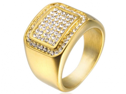 Wholesale Stainless Steel Jewelry - Stainless Steel Rings - HY0061R004 Wholesale Stainless Steel Jewelry - Stainless Steel Rings - HY0061R004