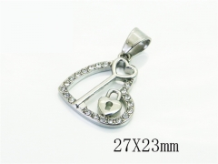 Wholesale Stainless Steel Jewelry - Stainless Steel Pendants - HY13P2380MR
