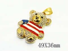 Wholesale Stainless Steel Jewelry - Stainless Steel Pendants - HY13P2323HMB