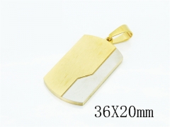 Wholesale Stainless Steel Jewelry - Stainless Steel Pendants - HY59P1469CML