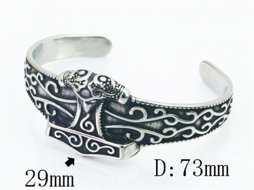 Wholesale Stainless Steel Jewelry | Bangles | HY72B0076JCC | Bulk Wholesale Stainless Steel Jewelry | Bangles | HY72B0076JCC | Bulk