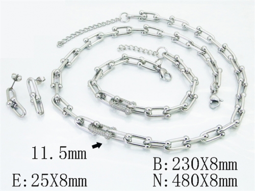 Wholesale Stainless Steel Jewelry - Stainless Steel Jewelry Sets - HY50S0815JKS Wholesale Stainless Steel Jewelry - Stainless Steel Jewelry Sets - HY50S0815JKS