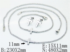 Wholesale Stainless Steel Jewelry - Stainless Steel Jewelry Sets - HY59S2668ICL