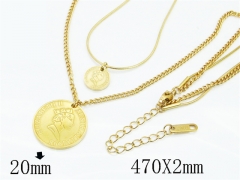Wholesale Stainless Steel Jewelry - Stainless Steel Necklaces - HY30N0450OL