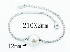 Wholesale Stainless Steel Jewelry | Bracelets | HY59B0400OQ | Bulk