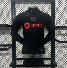 24-25 Barcelona Away Jersey Long Sleeve Player Version