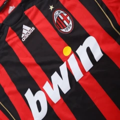 AC Milan Retro Jersey Home Long Sleeve 2006-07