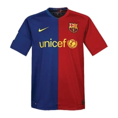 Barcelona Retro Jersey Home 2008-09