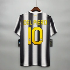 2011-12 Juventus Del Piero #10 Retro Jersey Home Replica