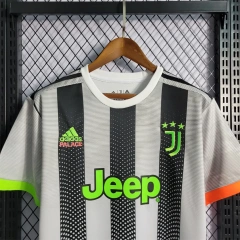 19-20 Retro Juventus X Palace Home Soccer Jerseys Shirt