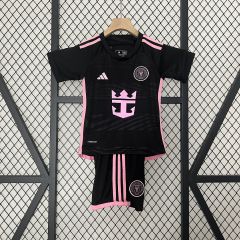 24-25 Inter Miami Away Kids Kits Children Sets Football Jersey