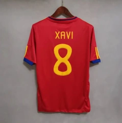 2010 Spain Nation Retro Jersey Home World Cup