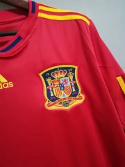2010 Spain Nation Retro Jersey Home World Cup
