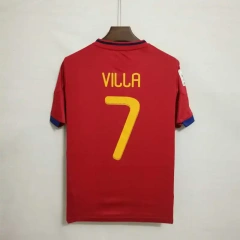 2010 Spain Nation Retro Jersey Home World Cup