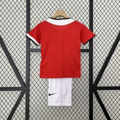 Manchester United 05-06 Home Retro Kid Kits Youth Apparels Jersey