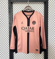 PSG Saint-Germain Third Away Long Sleeve Soccer Jersey 24-25