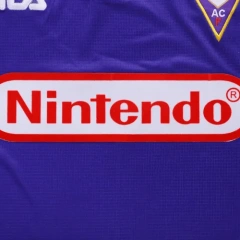 Fiorentina RUI COSTA #10 BATISTUTA #9 Retro 1998/99 Jersey Home