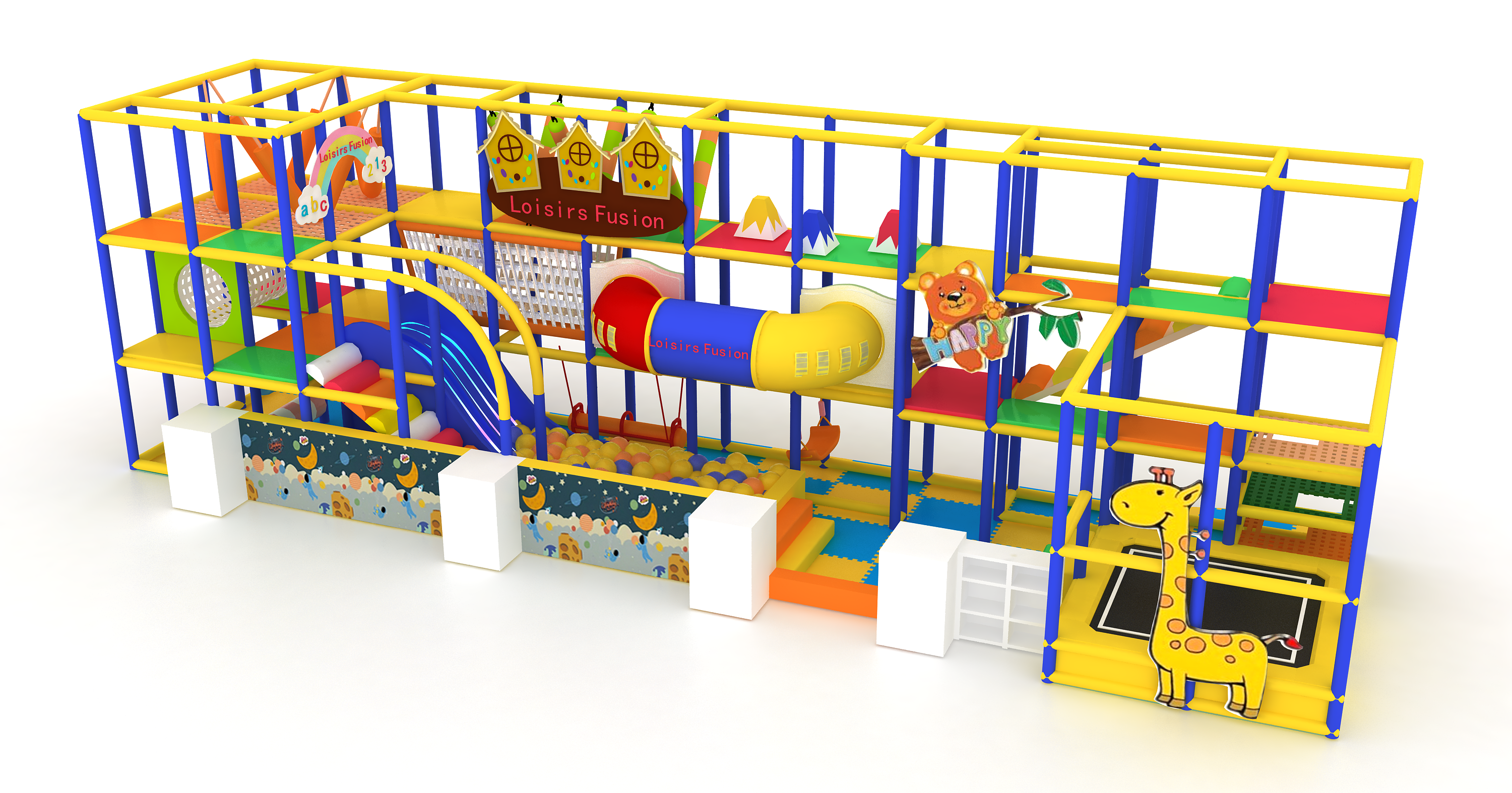 Thailand 200sqm bilingual indoor playground
