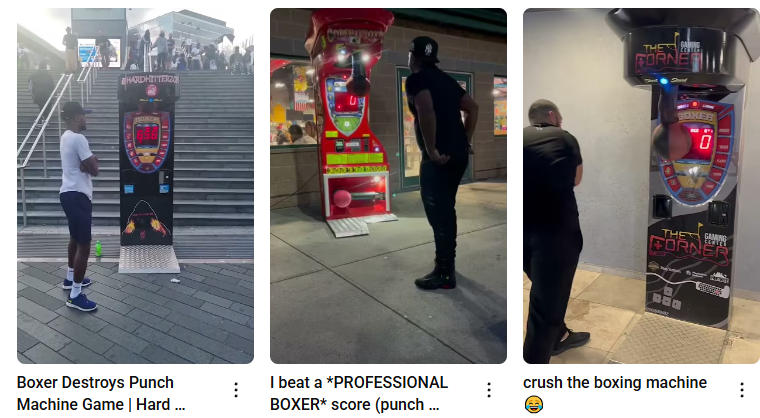 Boxing Arcade promotion for social media publicity