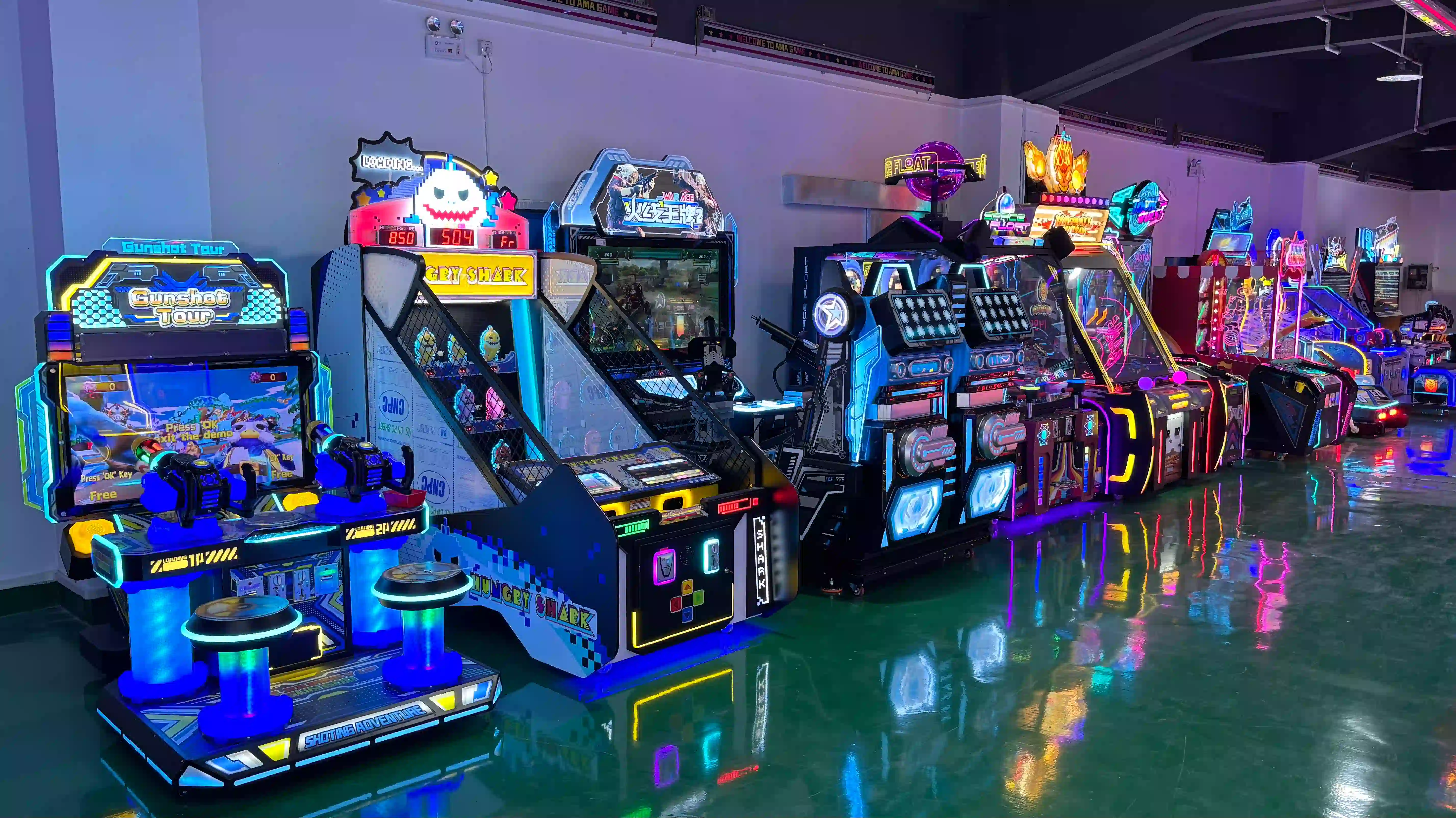 Máquina arcade de pistolas al por mayor